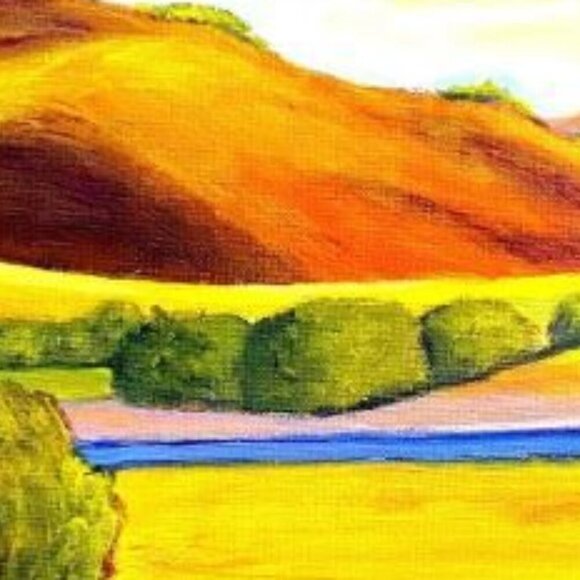 Golden Landscape 1 - Picture 3 of 4